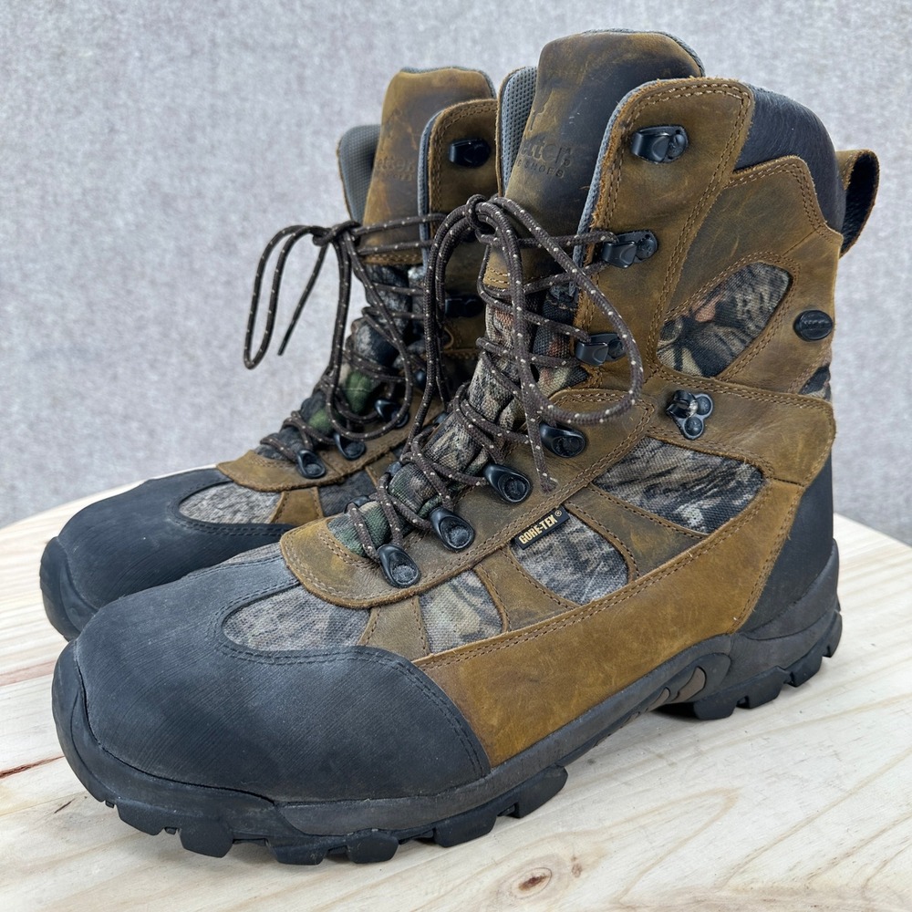 Irish Setter Red‎ Wing Gore-Tex 800g Thinsulate Hunting Boots 13 Camo Brown Mens
